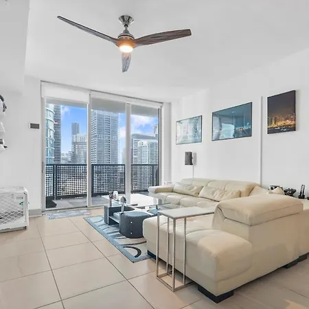 Brickell Luxe 1Br 1Bth With Pool Gym Sauna Grills