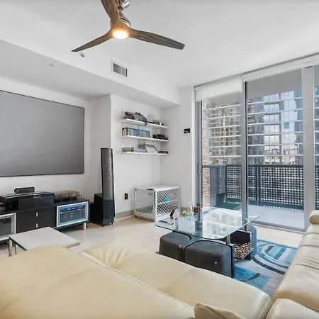 Brickell Luxe 1Br 1Bth With Pool Gym Sauna Grills